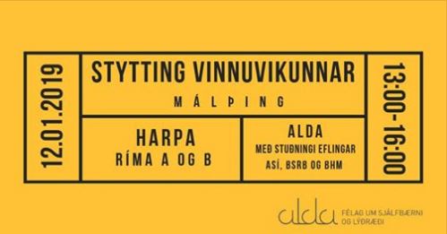Málþing um styttingu vinnuvikunnar