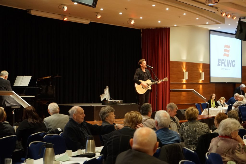 Gleðin ríkti á vorfagnaði