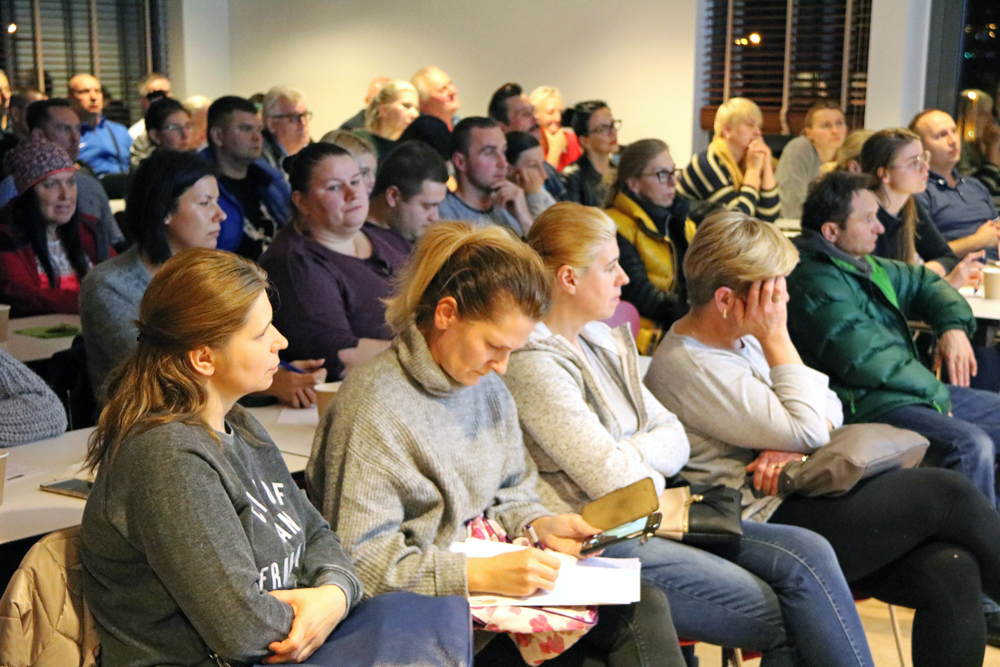 Vel mætt á kynningarfund á pólsku