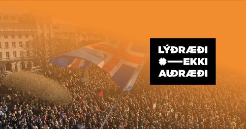 Lýðræði ekki auðræði—Auðlindirnar í okkar hendur! Austurvöllur 23. nóvember kl. 14.00