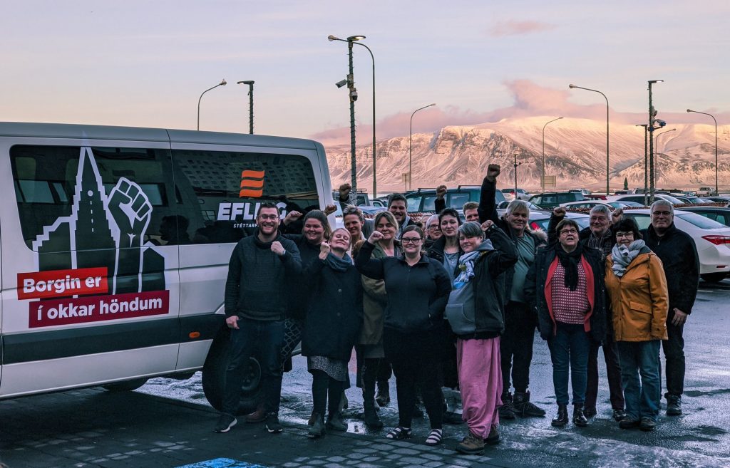 Efling fer fram á samningafund