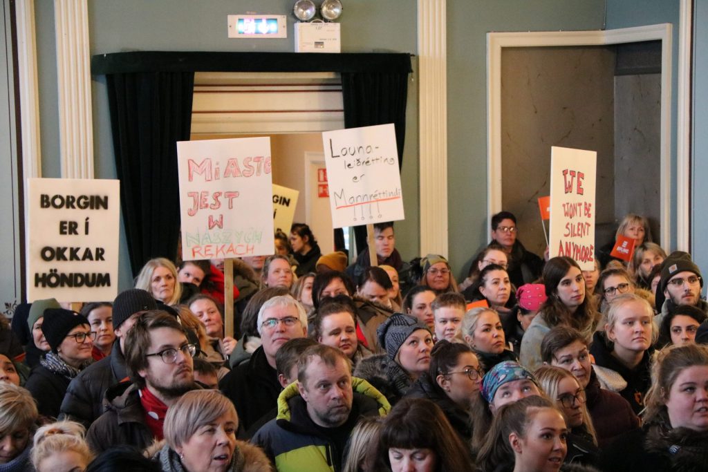 Verkföll Eflingar í Reykjavíkurborg standa enn yfir