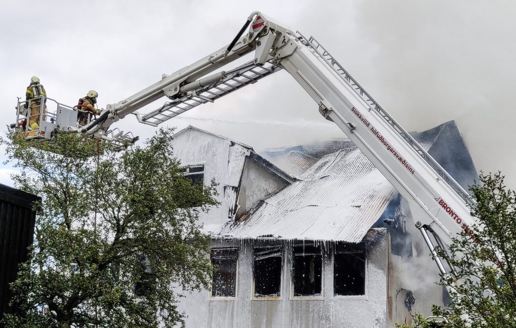 Yfirlýsing vegna brunans á Bræðraborgarstíg 1