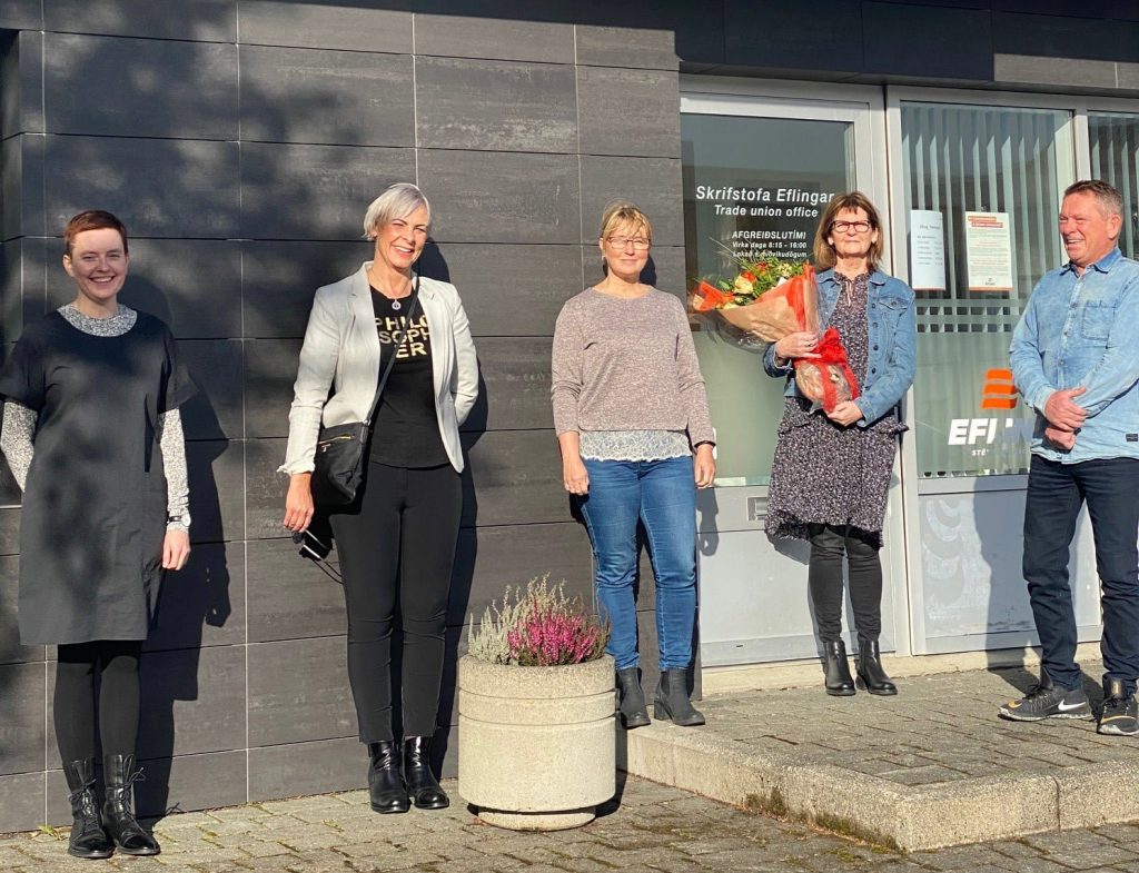 Jóna S Gestsdóttir kvödd og þökkuð vel unnin störf