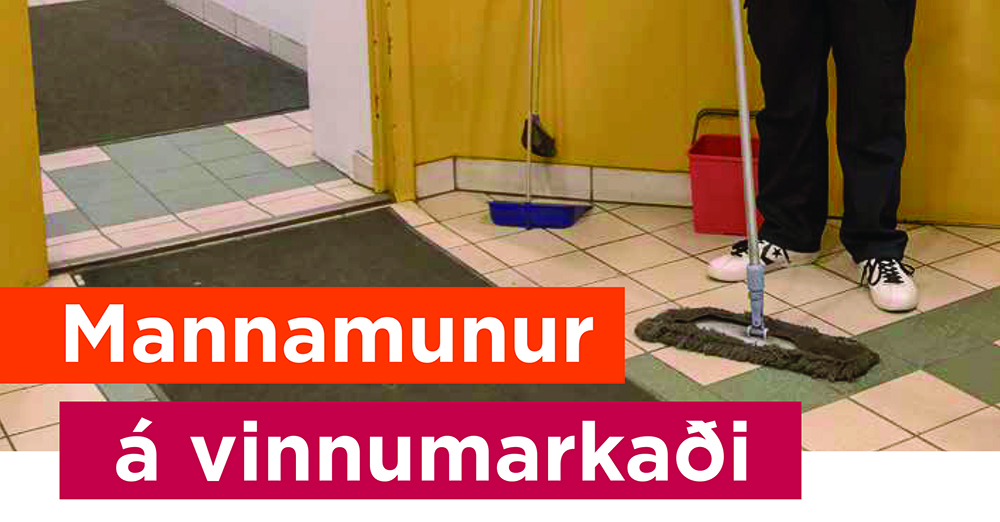 Mannamunur á vinnumarkaði
