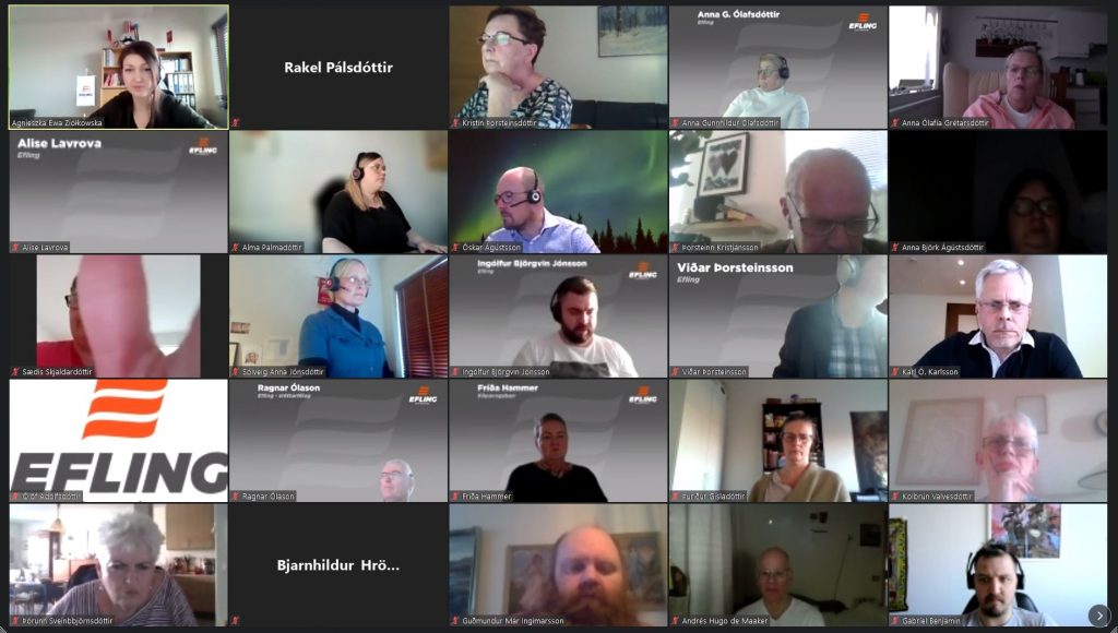 Þorsteinn M. Kristjánsson gerður að heiðursfélaga í Eflingu á aðalfundi Eflingar