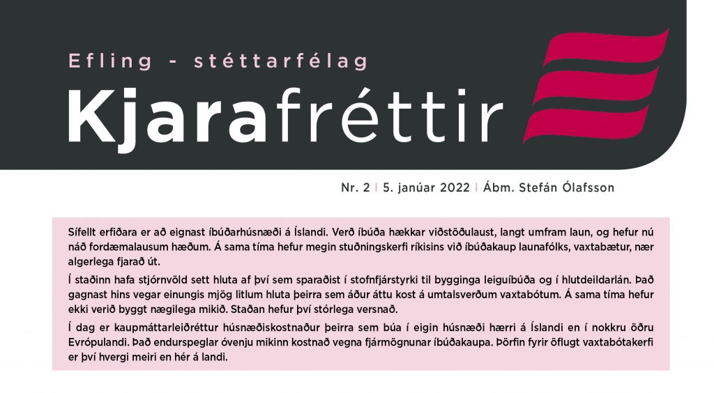 Verð íbúða hækkar og hækkar en vaxtabætur lækka og lækka