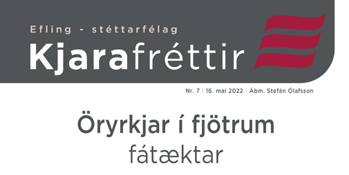 7. tbl.: Öryrkjar í fjötrum fátæktar og skerðinga