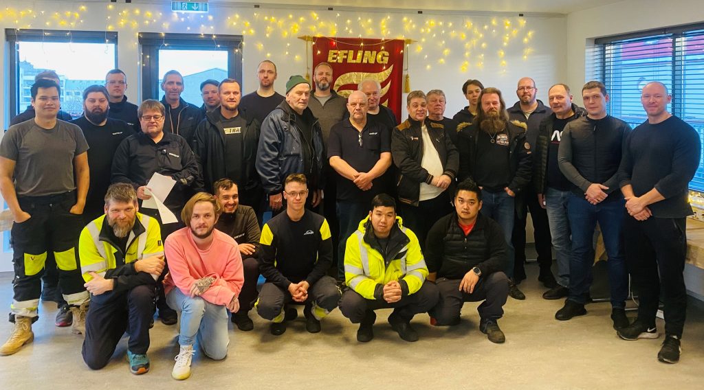 Samskipsmenn samþykkja kröfugerð og samninganefnd á fjölmennum fundi