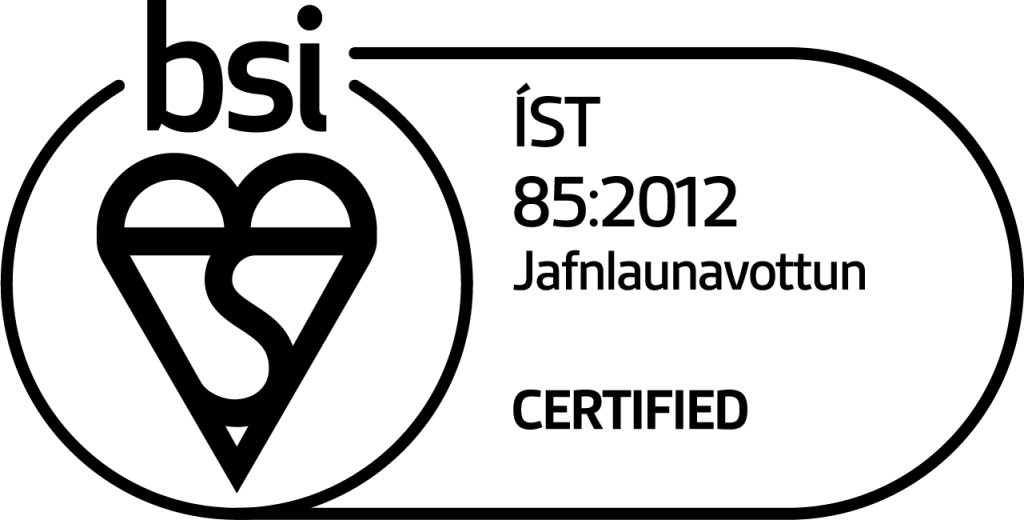 Efling fær vottun á jafnlaunakerfi frá BSI á Íslandi
