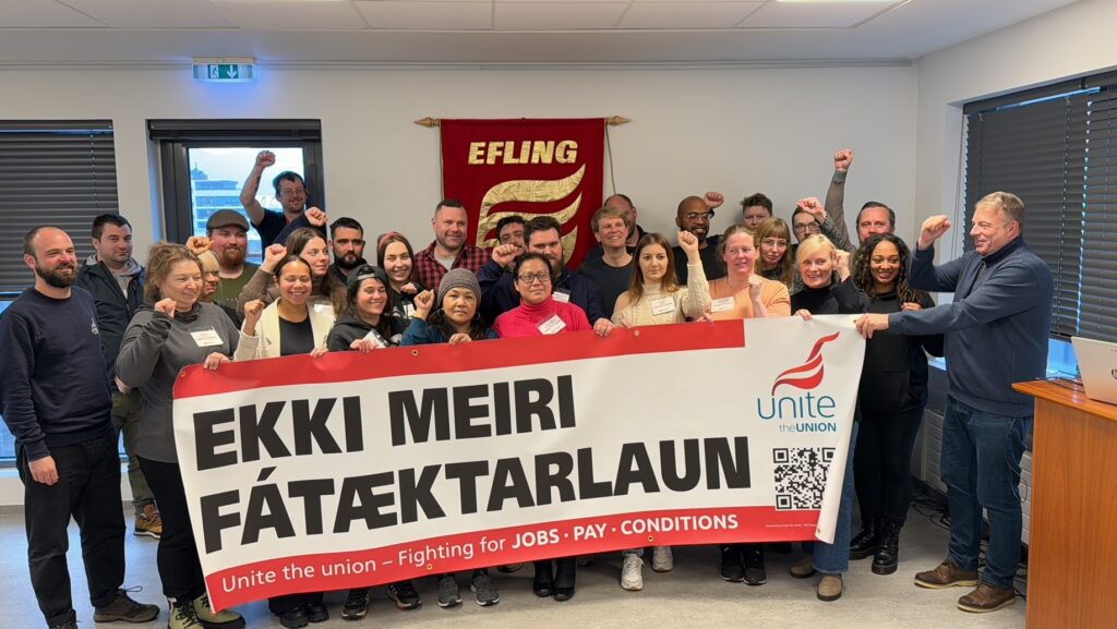 Resolution of the board of Efling – Icelandic exploiters tyrannize workers in the UK