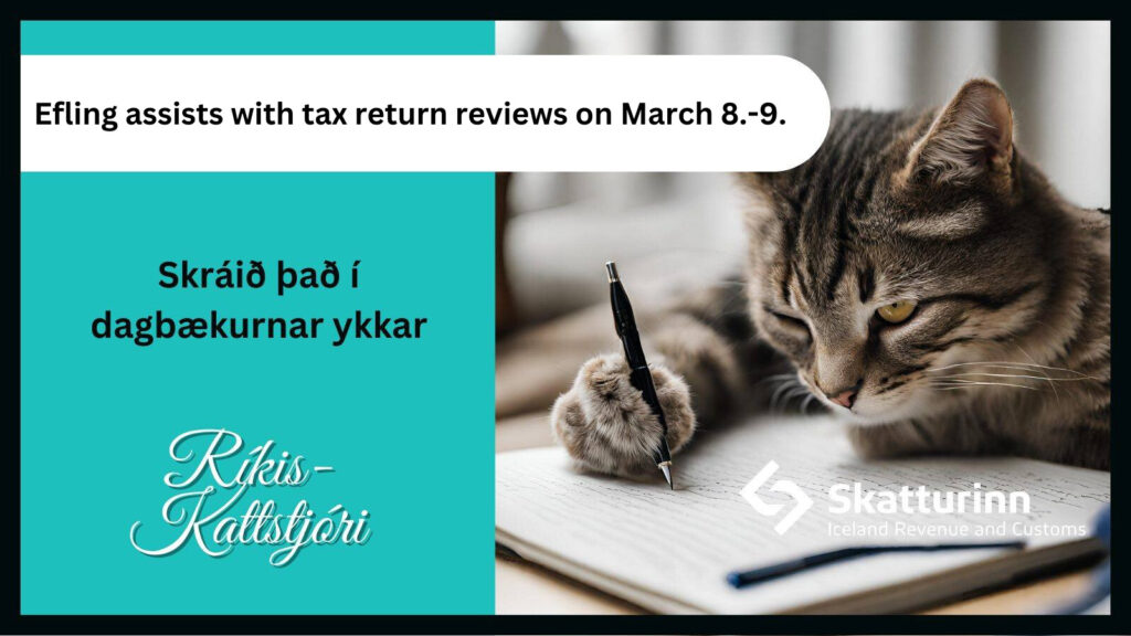 Ze względu na duże zapotrzebowanie Efling zwiększa liczbę miejsc na konsulatacje w zakresie zeznań podatkowych 