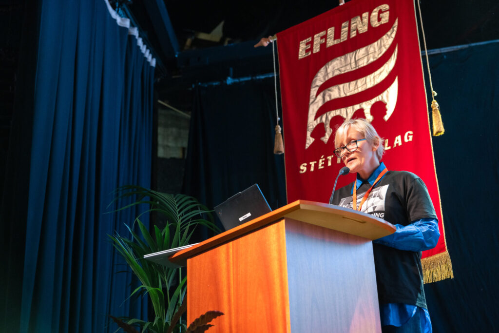 „Við erum óstöðvandi“ – Ávarp formanns Eflingar við setningu Eflingarþings