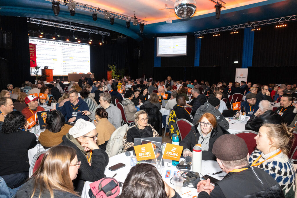 Samstaða og kraftur einkenndi Eflingarþing – Myndir